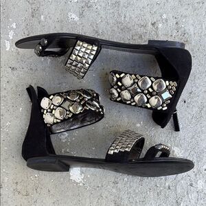 Giuseppe Zanotti studded sandals